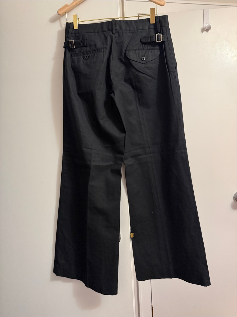Ralph Lauren blue label wide leg cotton pants women trousers Size: 6